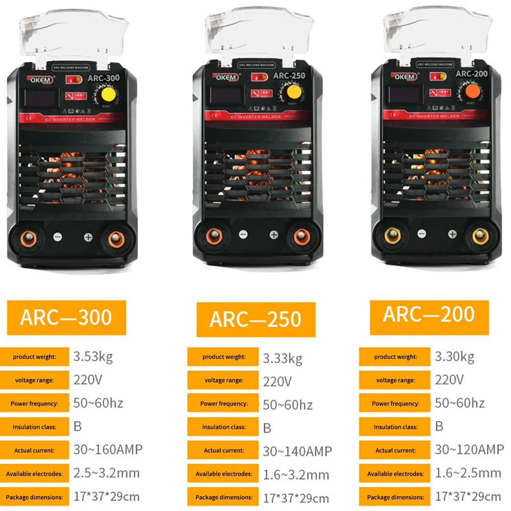 ARC300 IGBT дуговая сварочная машина сварочный аппарат с цифровым дисплеем