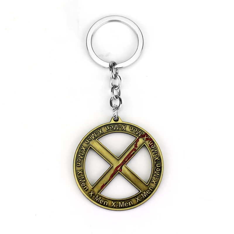 Горячая супергерой Moive X-men The Wolverines женские браслеты с гравировкой ожерелье винтажное старинное серебро X MAN собачья табличка Подвеска ювелирные изделия - Окраска металла: K379-bronze
