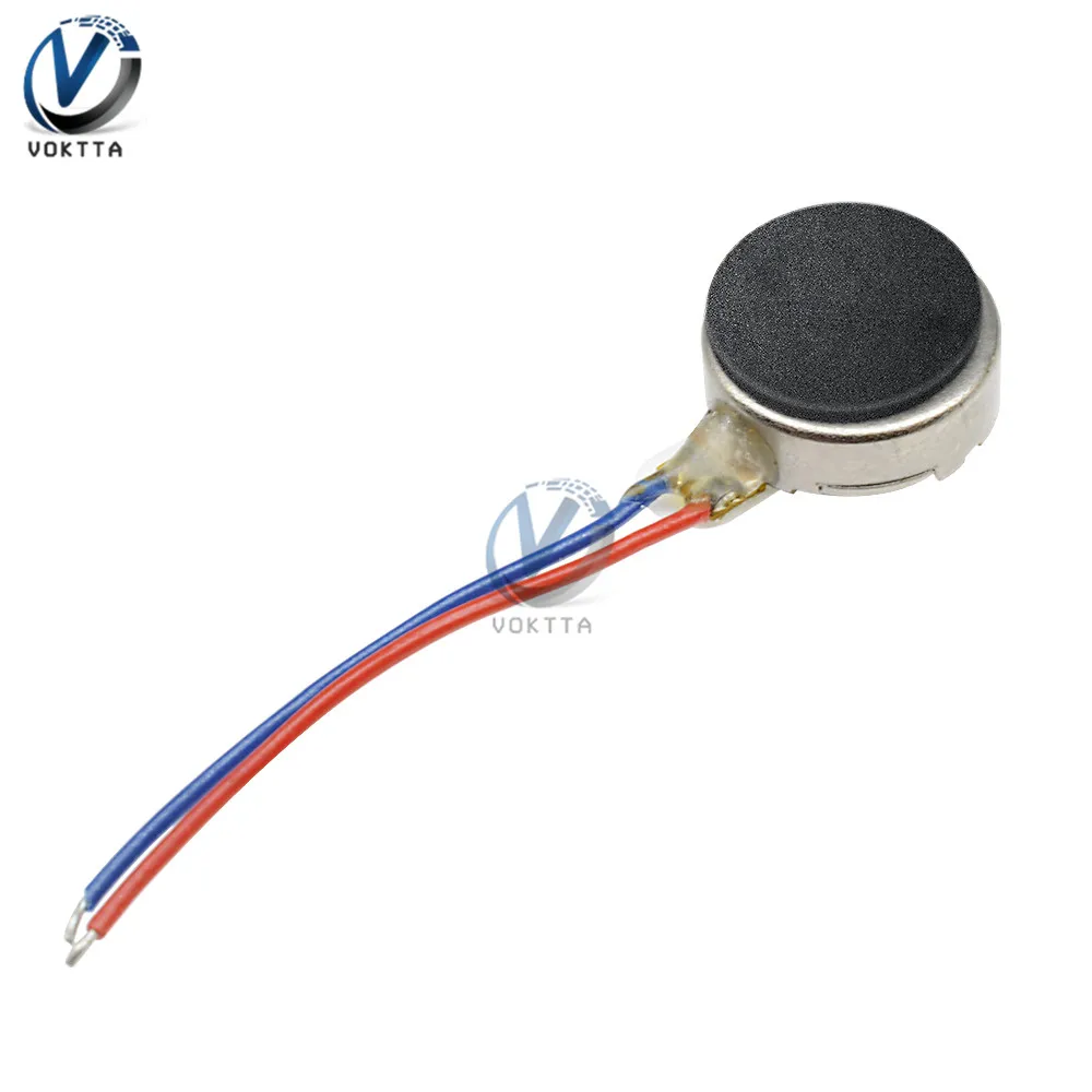 2 шт./партия тарелка &quotмонета&quot Вибрационный микро мотор DC 3 в 8 мм пейджер и