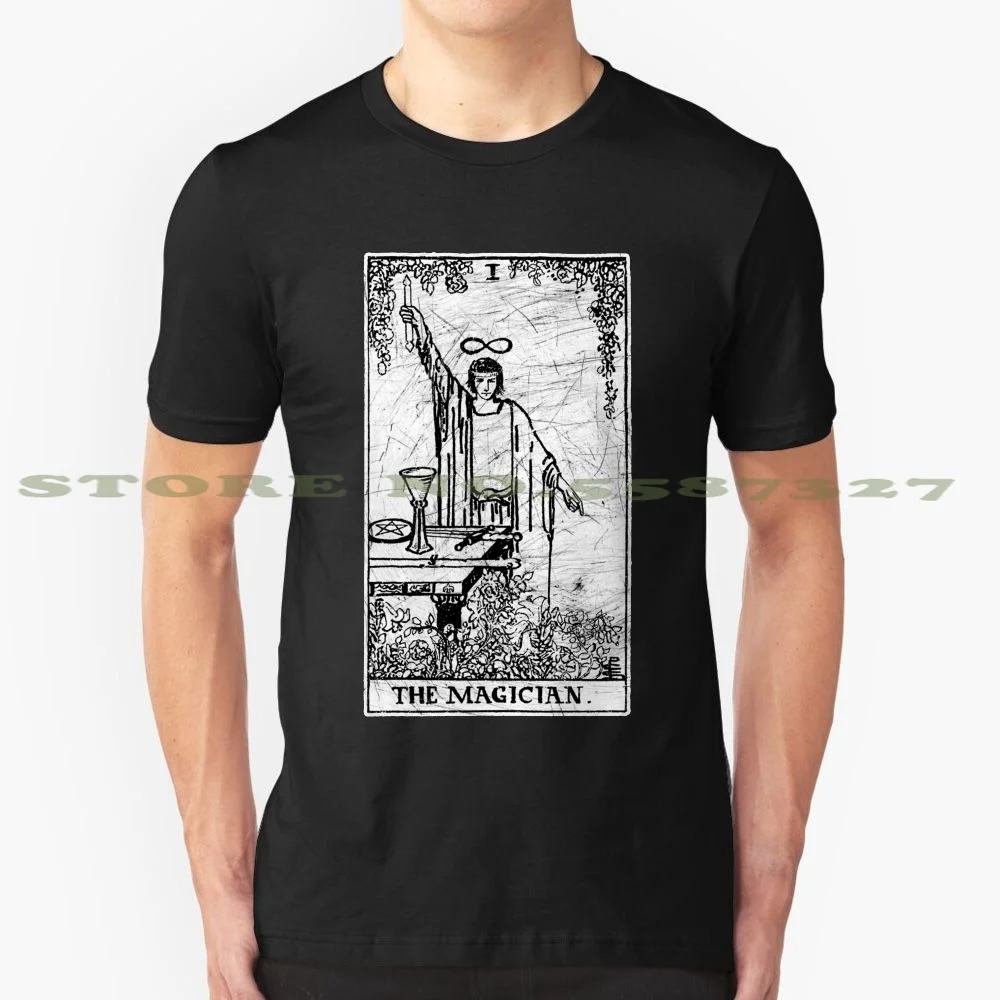 The Magician Tarot Card мажорная Аркана Fortune lling Супермодная футболка с крутым дизайном