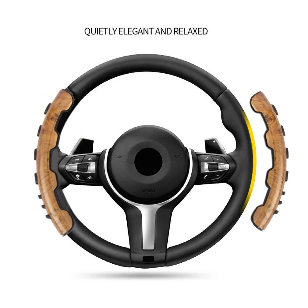 

Booster Steering Wheel Slip Cover Cover Non-Slip Parts 2 Pcs High Quality