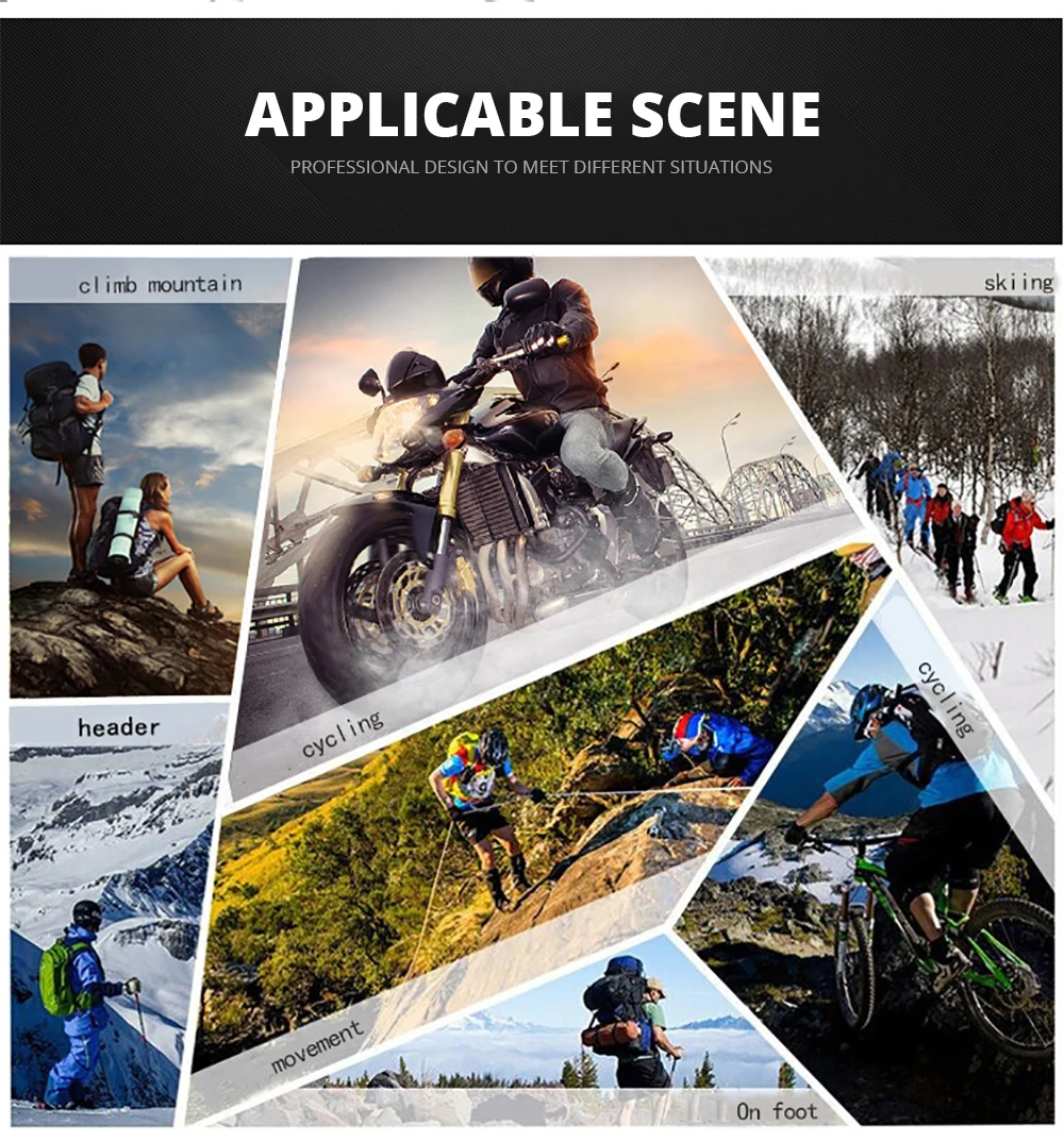 SUOMY Motorcycle Gloves Men Waterproof Windproof Winter Guantes Moto Gloves Touch Screen Motorbike Riding Gloves