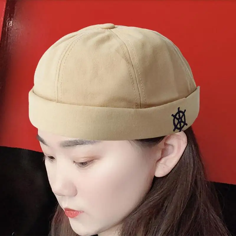 Мужская зимняя Лыжная шапочка Регулируемая Повседневная в стиле моряка