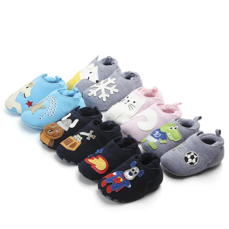 Детская обувь в виде животных для мальчиков и девочек от 0 до 18 месяцев милые