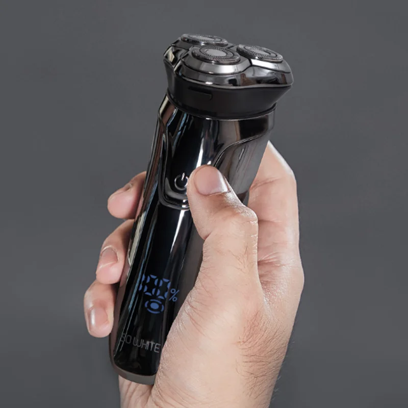 Xiaomi Mijia Soocas Pinjing Беспроводная 3D умная usb зарядка электрическая бритва IPX7 Водонепроницаемая блокирующая защита