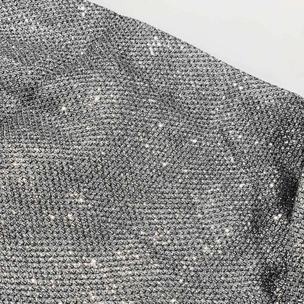 Мини платье женское Облегающее с блестками и коротким рукавом|Женские платья| |