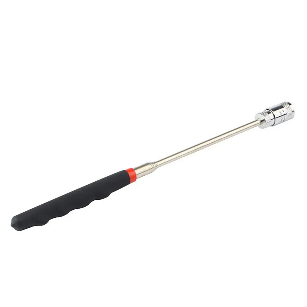 Телескопическая магнитная палочка Инструменты ручка с Led светильник зажим