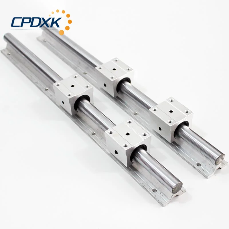 2pcs linear guides SBR20 SBR16 SBR12 length 1000mm 1200mm 1500mm with 4pcs SBR20UU Ball Bearing Block For CNC Router | Обустройство