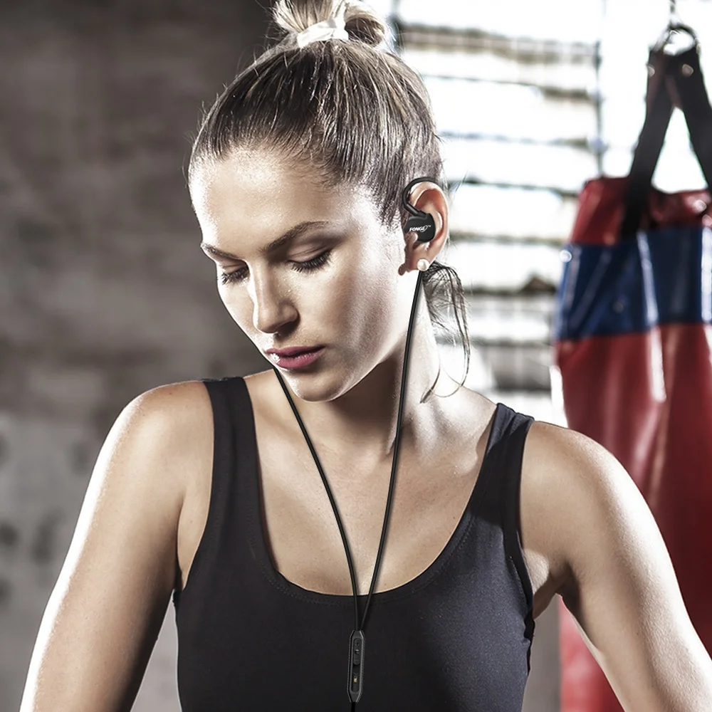 Водонепроницаемые стереонаушники 3 5 мм Спортивная гарнитура для бега с супер