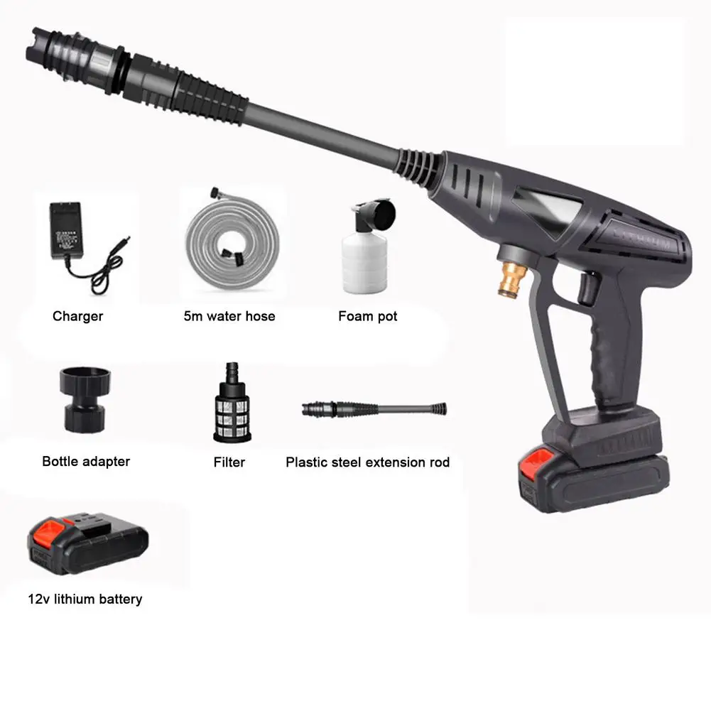 

New High Pressure Washer Water Gun garden hose nozzle Spray sprayer For Water jet Foam Pot Car power Cleaning Tool