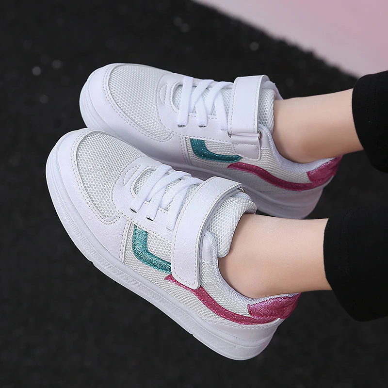 Детская обувь мягкие блестящие кроссовки принцессы уличные Повседневные