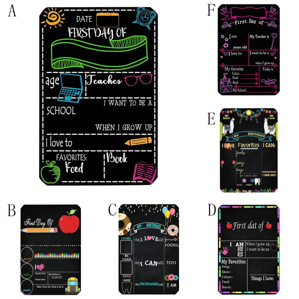 Декоративные диаграммы роста милый маленький медведь меловая доска стиль