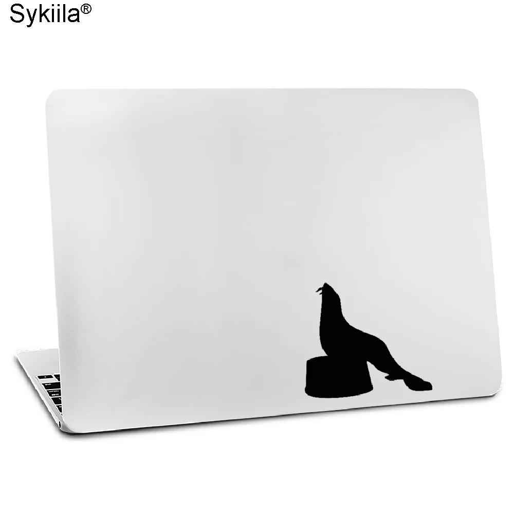 Виниловая наклейка для apple macbook air, 11, 13 дюймов, для Mac Pro, retina, 13, 15, чехол, светящаяся черная наклейка, кошка, обезьяна, волк, сенсорный