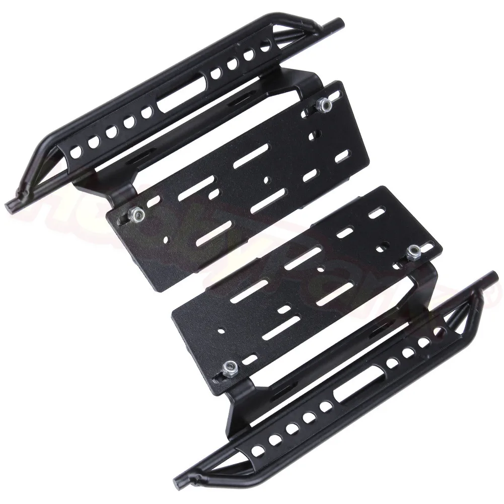 Metal Side Pedal Step Running Boards Foot-Plate for Axial SCX10 1/10 RC Crawler Body Shell Parts | Игрушки и хобби