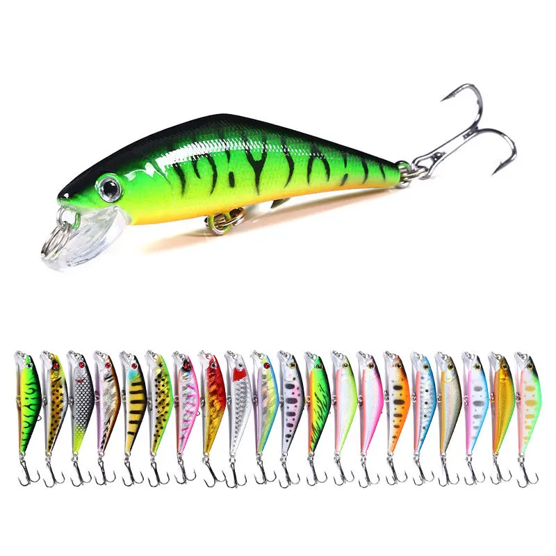 

Fishing Lure Rattling Jerkbait Hard Artificial Bait with Quality Hooks Pesca 6.8cm5.2g Killer for Pike Sinking Wobblers