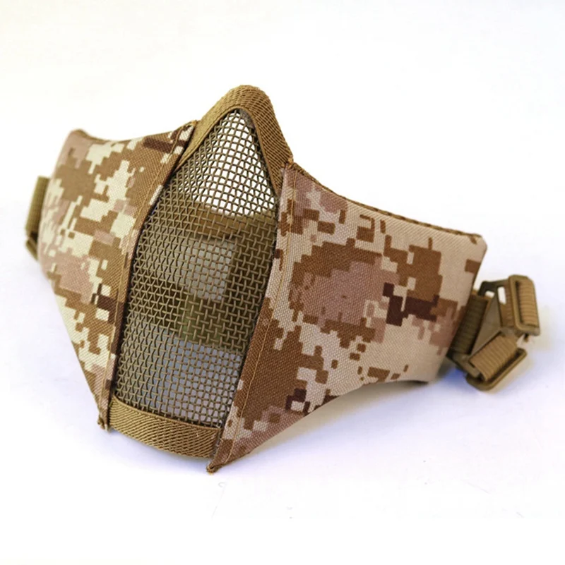 Тактическая Сетчатая Маска страйкбола маска для стрельбы из игры камуфляжная