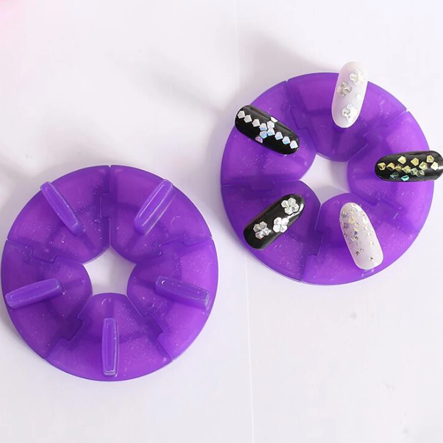 1 коробка демонстрация ногтей подставка для инструментов обучения Нейл-арту