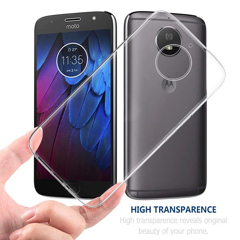 luxury prime clear phone case for motorola moto g5s plus motog5s g5splus transparent back cover silicone original ultra thin tpu free global shipping