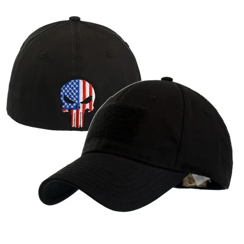 

Men's Women's USA Tactical Baseball Cap cotton Snapback hats adjustable hip hop caps outdoor Running Fishing golf hats gorras