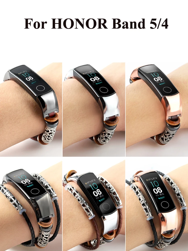 Металлический браслет для huawei honor band 5 Миланская петля ремешок для honor band 4 сменный ремешок магнитная пряжка регулируемый размер