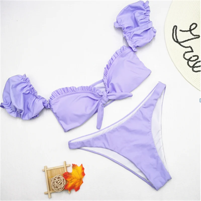 Женский купальный костюм сексуальный комплект бикини с рукавами сексуальные
