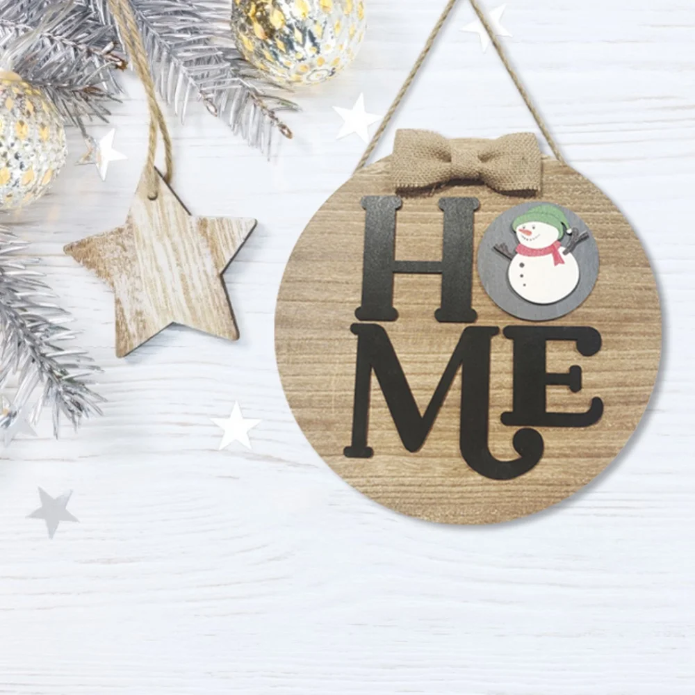 

Добро Пожаловать Знак передней двери деревенский круглый деревянный знак передней двери украшение дома наружное украшение