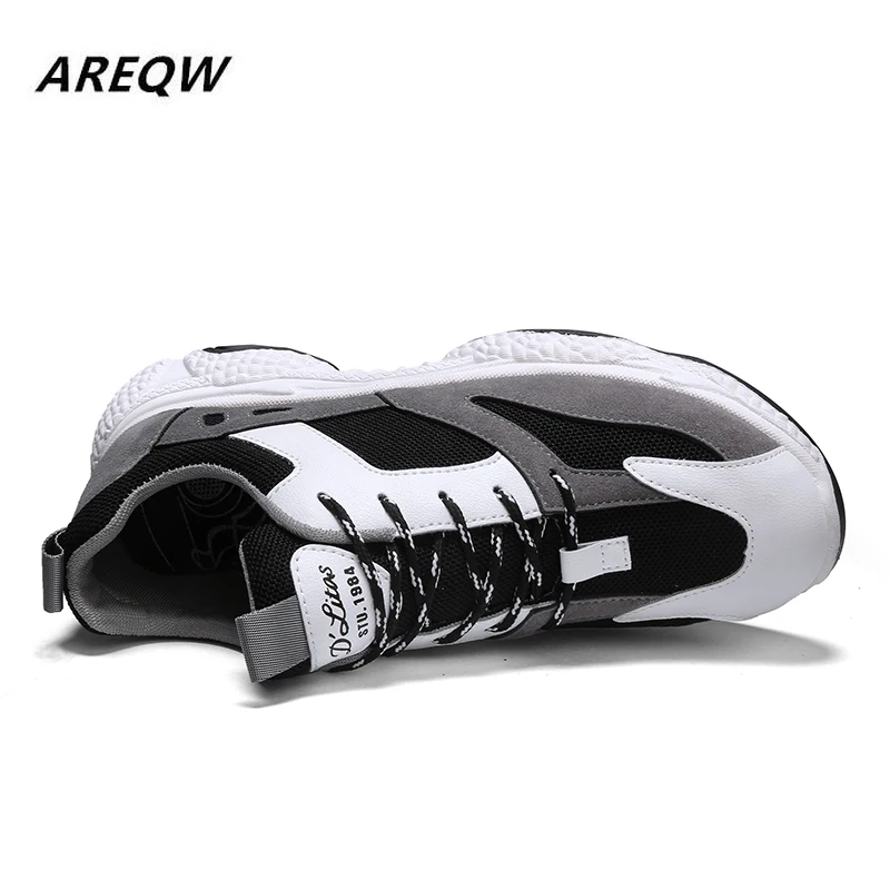 2019 Ретро Для мужчин спортивной обуви прогулочная обувь с сетчатой тканью дышащая