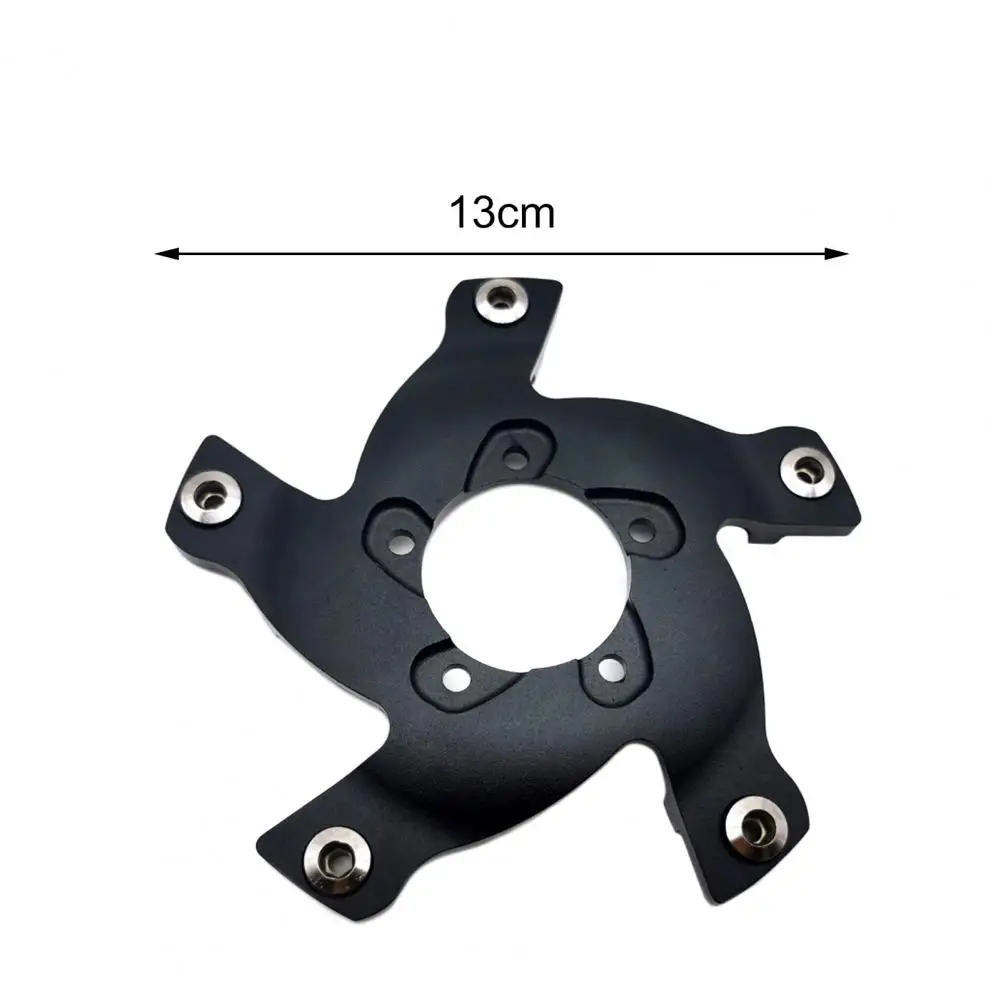 

Crank Spider Hollow Design Portable Wear-resistant High Hardness Solid Black Chain Ring Spider Replacement for Motor
