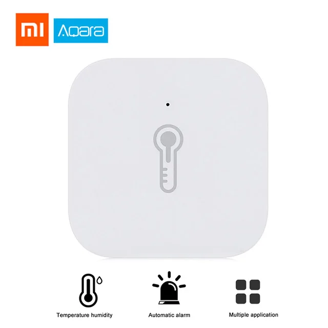 Humidity sensor Xiaomi концентратор умный дом Наборы шлюз окна, двери Сенсор человеческого тела стены Беспроводной с переключателем влажности воды Сенсор Камера - Цвет: Humidity sensor