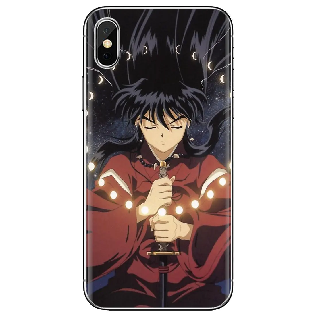 Аниме часы InuYasha онлайн постер силиконовый чехол для телефона Xiaomi Redmi 4A 7A S2 Note 8 3S 4 4X