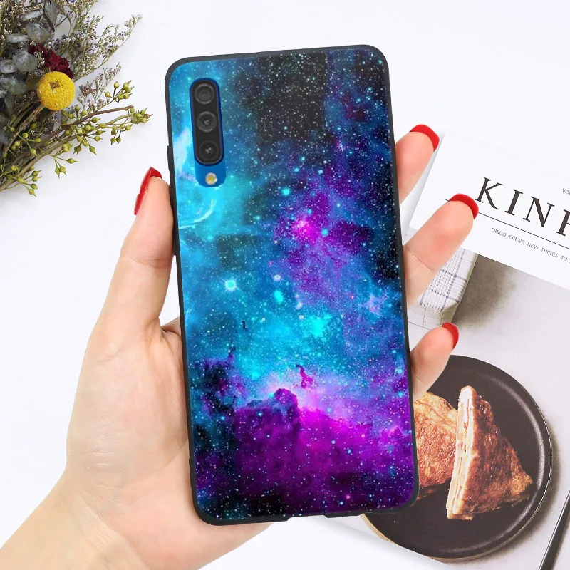 OO14 Чехол для samsung A50 A10 A20 A20e A30 A40 A70 чехол силиконовый мягкий чехол Яркий глянцевый чехол - Цвет: OO14