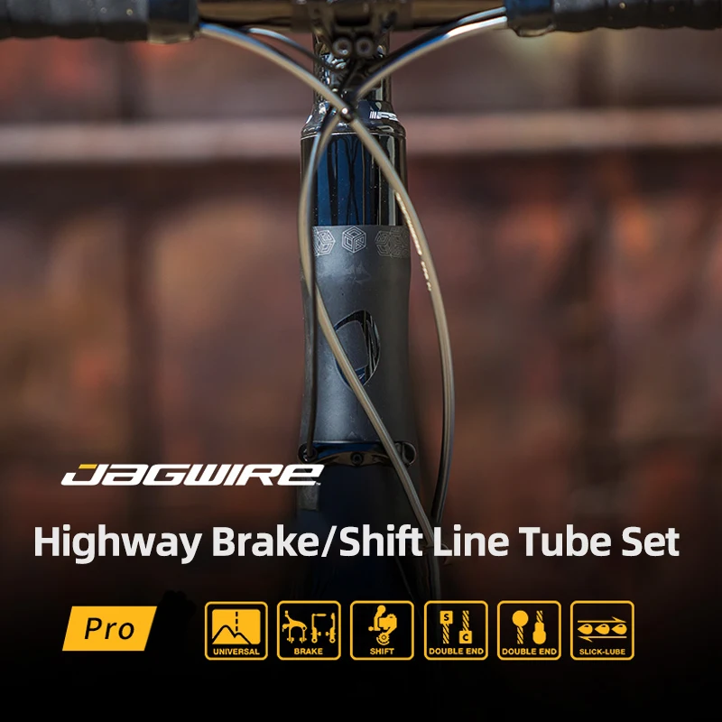 JAGWIRE спортивный комплект переключения передач Road Pro Kit дорожные комплекты кабелей