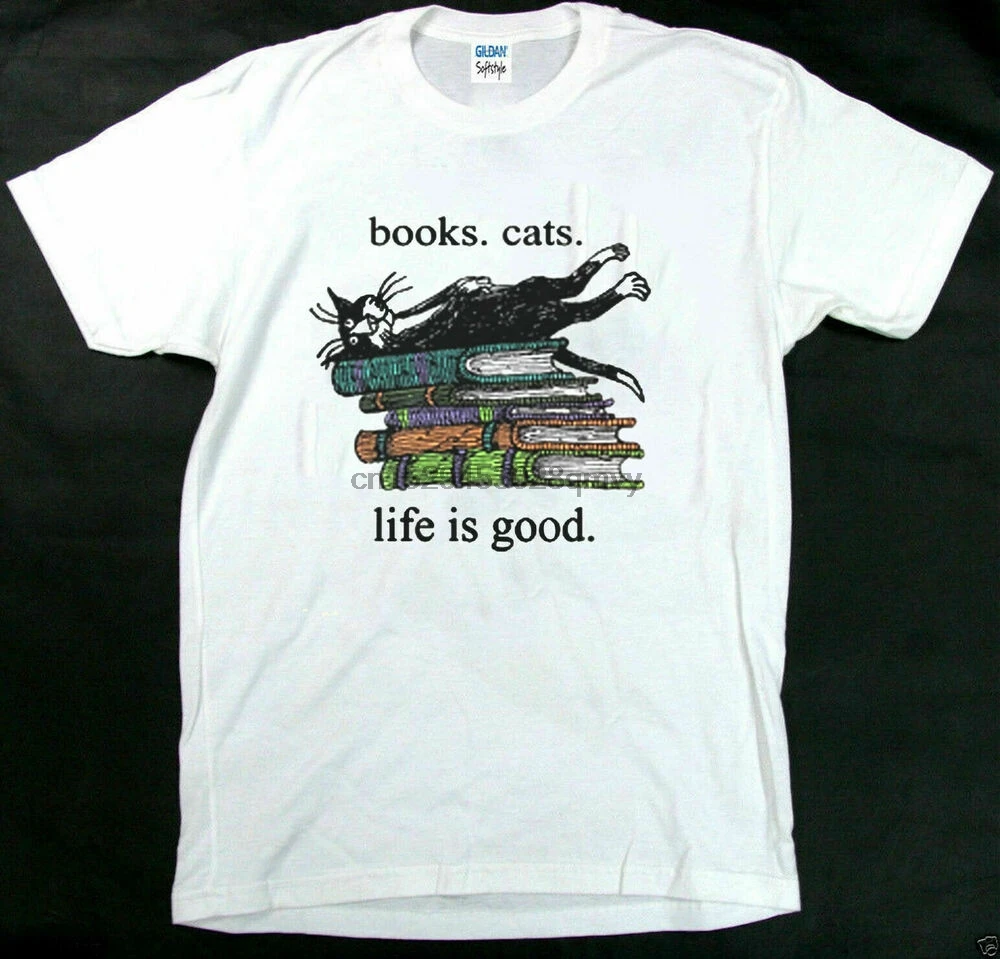 

Edward Gorey BOOKS CATS Life Is SWEET T shirt shirt