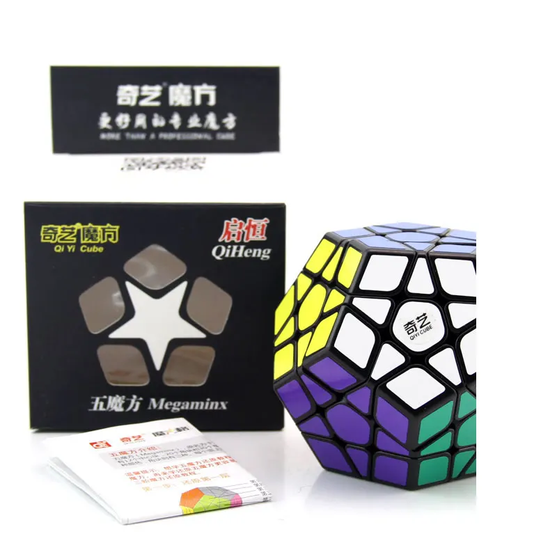 QiYi QiHeng Megaminxeds 3x3x3 набор магических кубиков MoFangGe XMD Dodecahedron 3x3 оптом 8 штук скорости