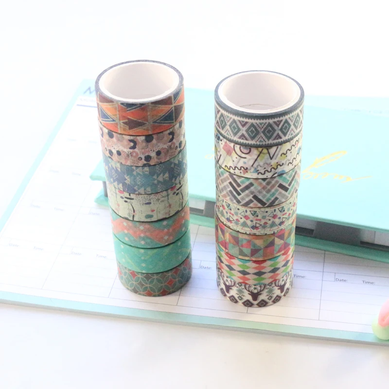 Domikee Винтажный Классический дневник украшение сделай сам Васи лента рулоны набор