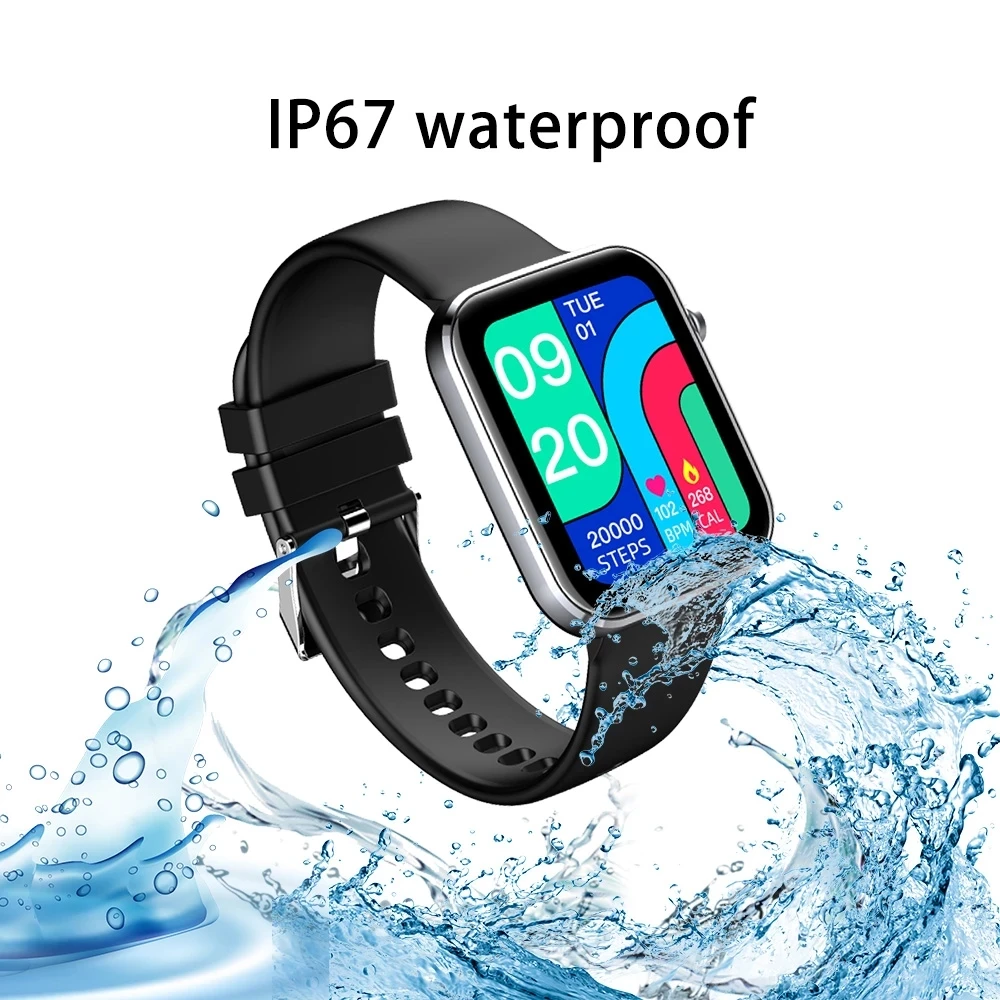 lige 2021 ip67 waterproof smart watch men women sport clock heart rate fitness tracker sleep monitor smartwatch for ios android free global shipping