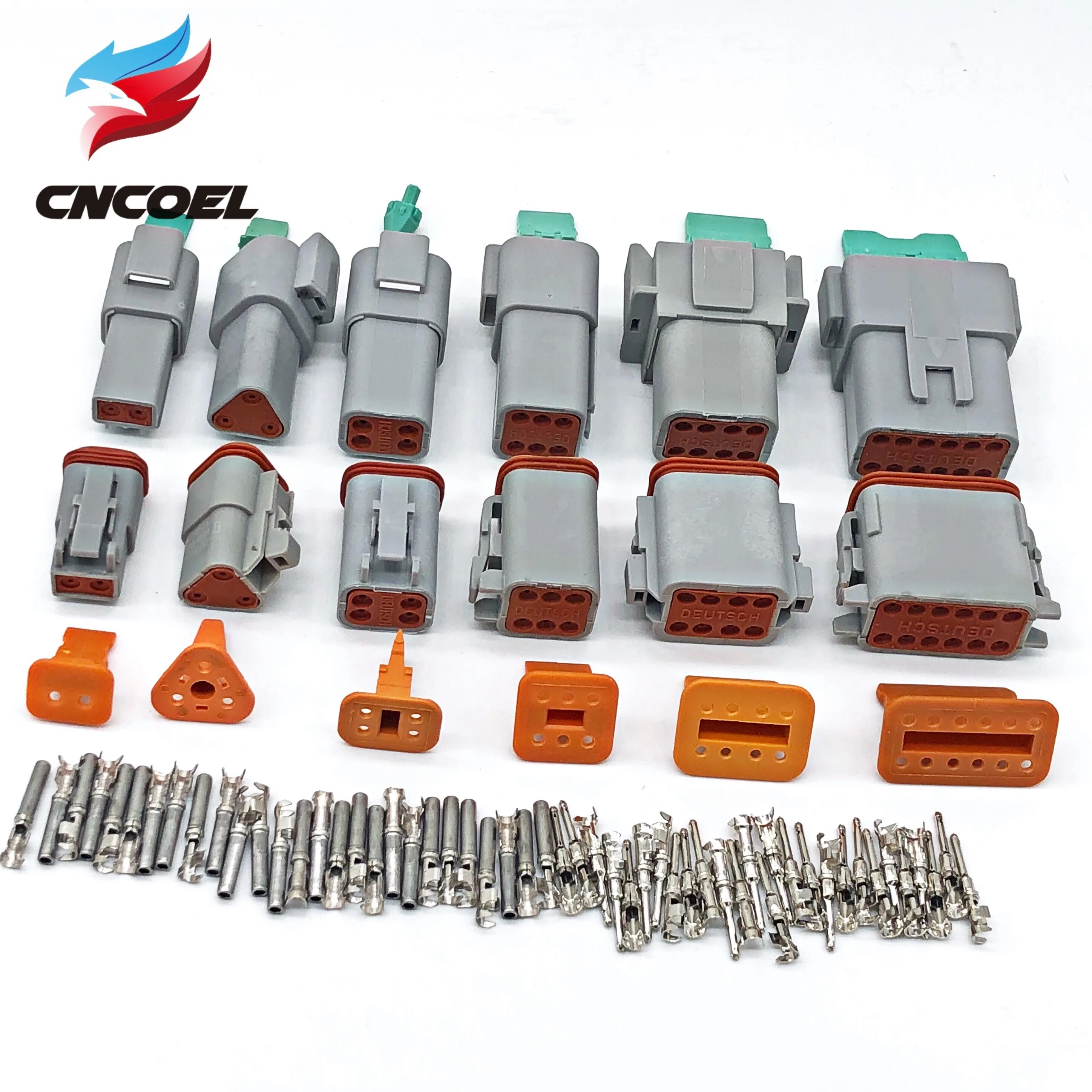 Немецкий разъем серии DT водонепроницаемый Электрический штекер DT06/DT04 2/3/4/6/8/12 Pin