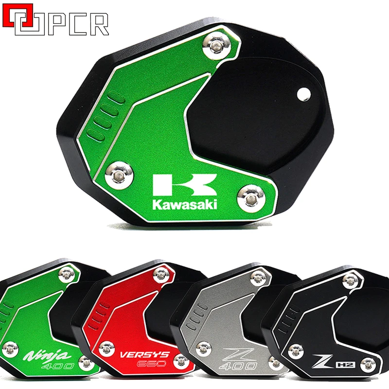 

Newest for Kawasaki VERSYS650 Versys 650 ZH2 Z H2 NINJA400 Z400 All year Motorcycle Accessoires Cnc Side Stand Enlarge Kickstand