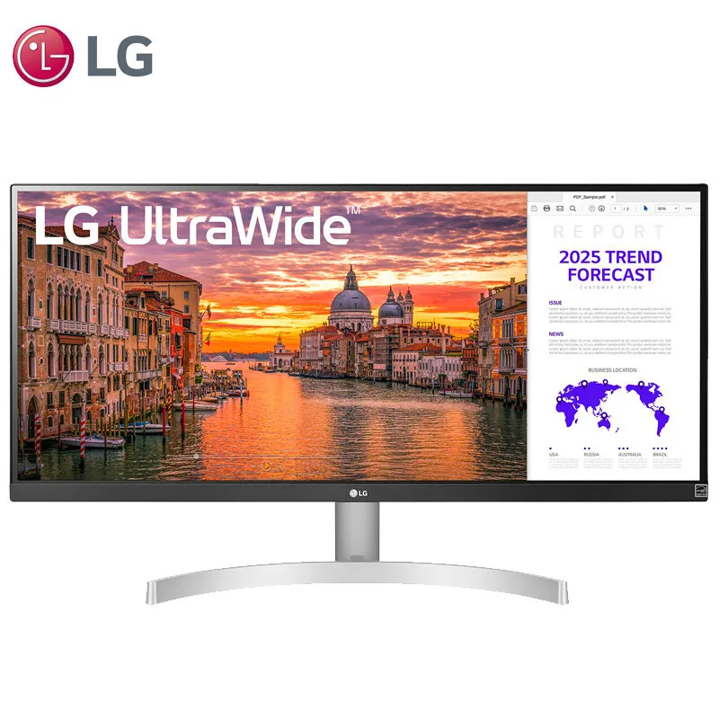 LG 29 дюймов 21:9 HDR IPS sRGB99 % FreeSync встроенные микродинамики с низким мерцанием экран