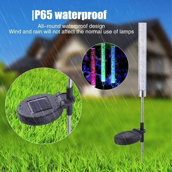 Цветная (RGB) солнечный свет наружное освещение сада декоративные светодиодный