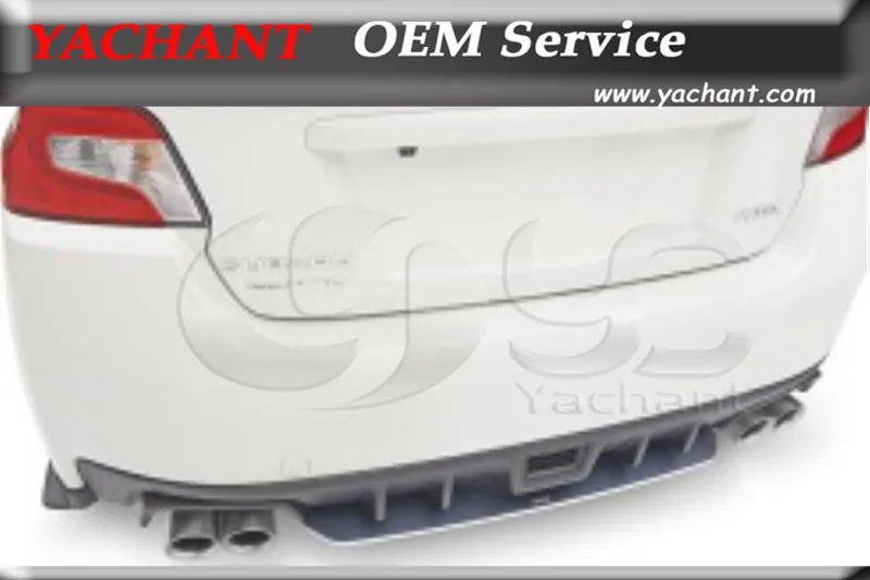 Диффузор для заднего бампера из углеродного волокна/FRP подходит Subaru Impreza VAB VAF WRX STI