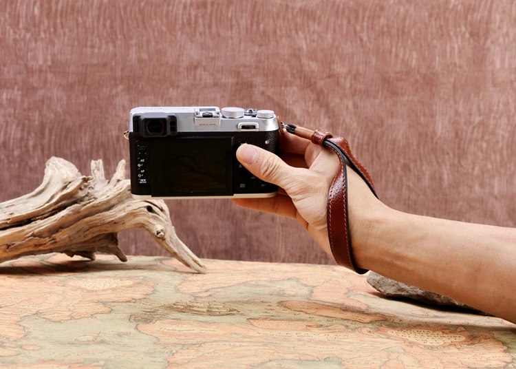 Ручной работы из натуральной кожи ремешок для камеры винтажный DSLR ремень для Fujifilm XT10XT20 X100F XPRO2 XT30 XT3