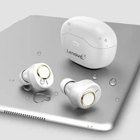 lenovo x18 bluetooth 5 0 wireless headphones mini tws earbuds sport headset in ear earphones touch control w mic charging case