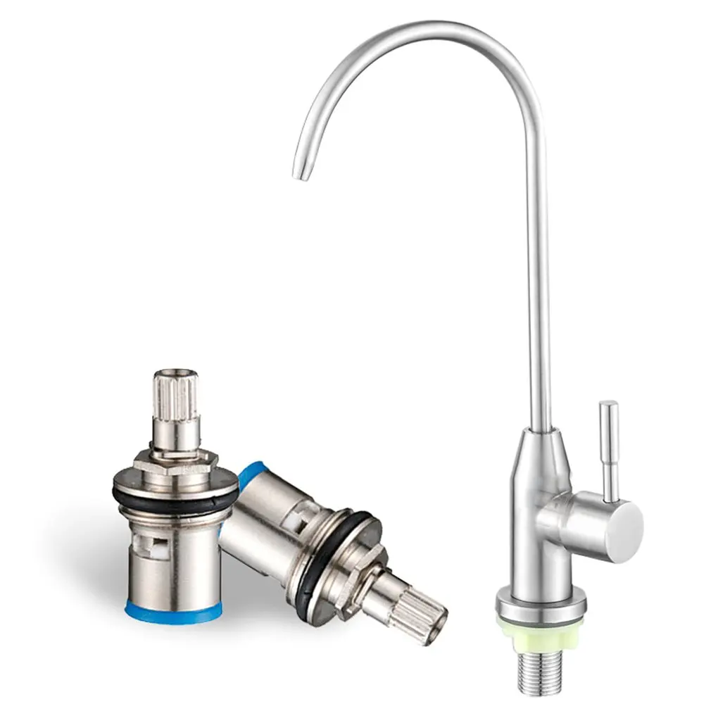 

Water Filter - Drinking Water Faucet Reverse Osmosis RO Filtration Drinking Water Stainless Steel with Brushed Nickel-Lead Free