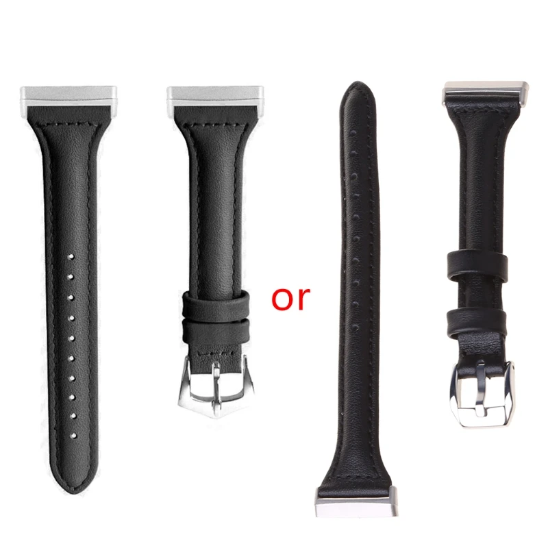 

PU Leather Wrist Belt Sport Strap Watch Band for -Fitbit Versa3/Sense Bracelet