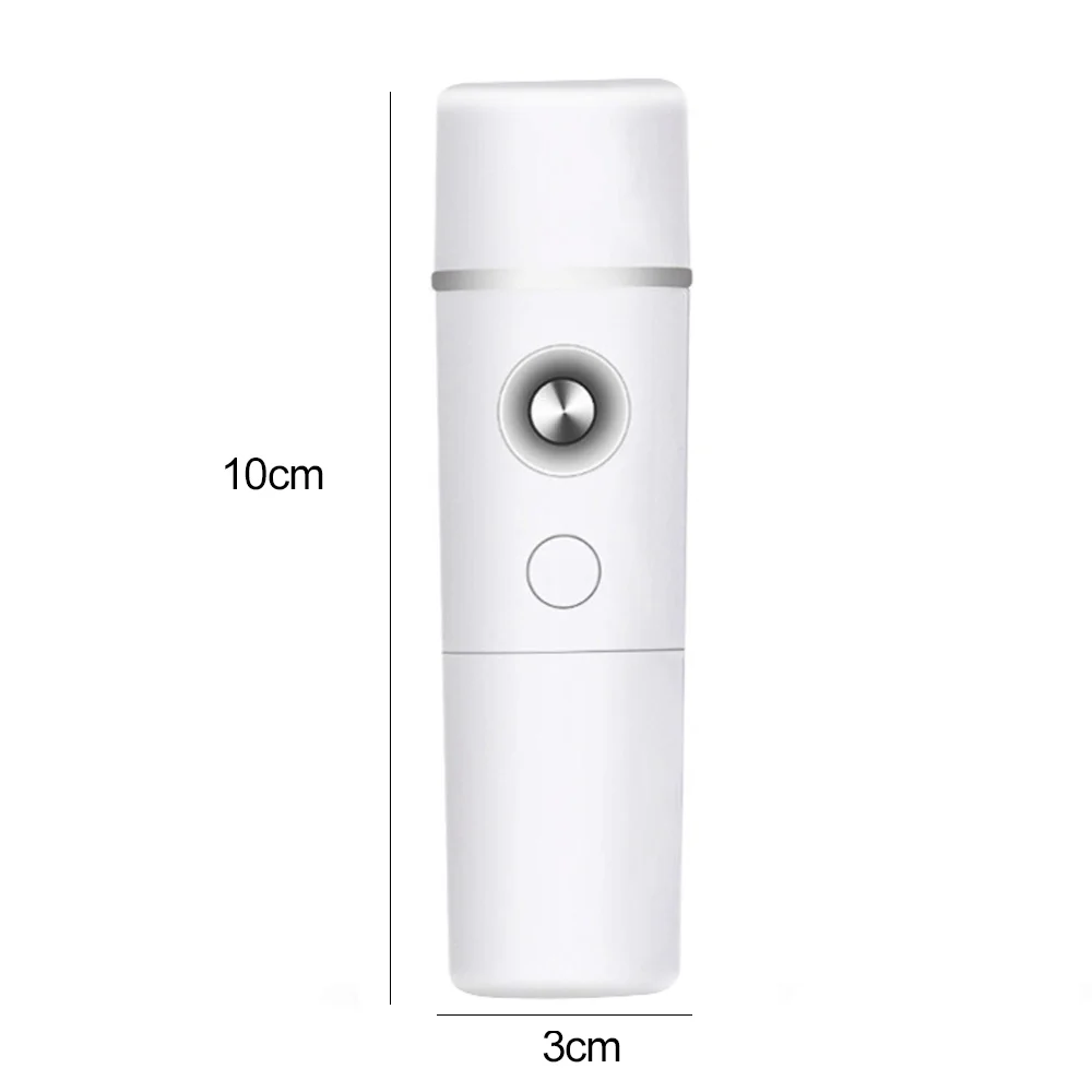 

Mini White Humidifier Water Replenishing Instrument Nebulizer Mini Fashion Facial Beauty Skin Care Hydrating