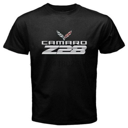 

CORVETTE Chevy Camaro Z28 Logo Racing New T-Shirt S-3XL