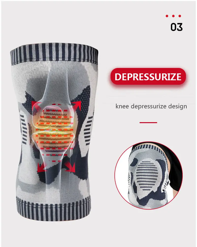 Fitness Running Cycling Knee Support Braces Elastic Nylon Sport Compression Knee Pad Sleeve for Basketball Volleyball