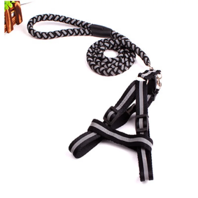 Новый Светоотражающие собаки ошейники для собак нейлоновый поводок мелких