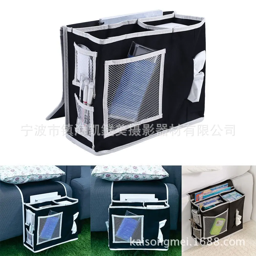 

Home Life Supplies Oxford Cloth Sofa Hanging Storage Bag Fabric Bedside Storage Storage